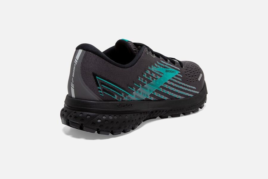 Brooks Running Shoes - Ghost 13 GTX Road Womens - Black - CIW-693147